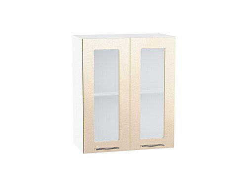 Шкаф верхний с 2-мя остекленными дверцами Валерия-М
