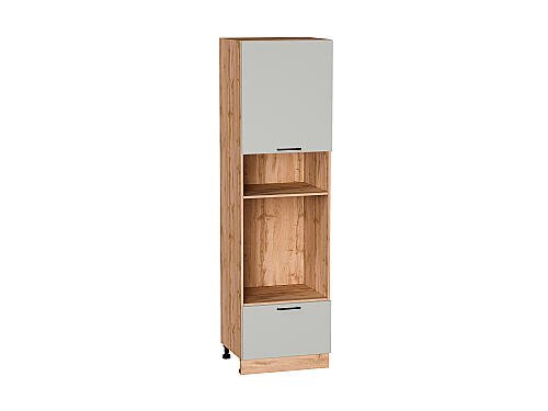 Шкаф пенал с 1-ой дверцей и ящиком под технику Лайт