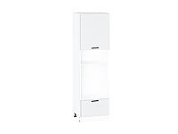 Шкаф пенал с 1-ой дверцей и ящиком под технику Фрейм