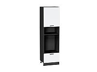 Шкаф пенал с 1-ой дверцей и ящиком под технику Фрейм