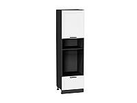 Шкаф пенал с 1-ой дверцей и ящиком под технику Нео