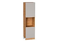 Шкаф пенал с 2-мя дверцами под технику Фьюжн