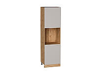 Шкаф пенал с 2-мя дверцами под технику Фьюжн