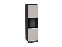 Шкаф пенал с 2-мя дверцами под технику Фьюжн